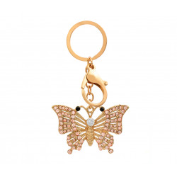Sparkling Butterfly Keychain